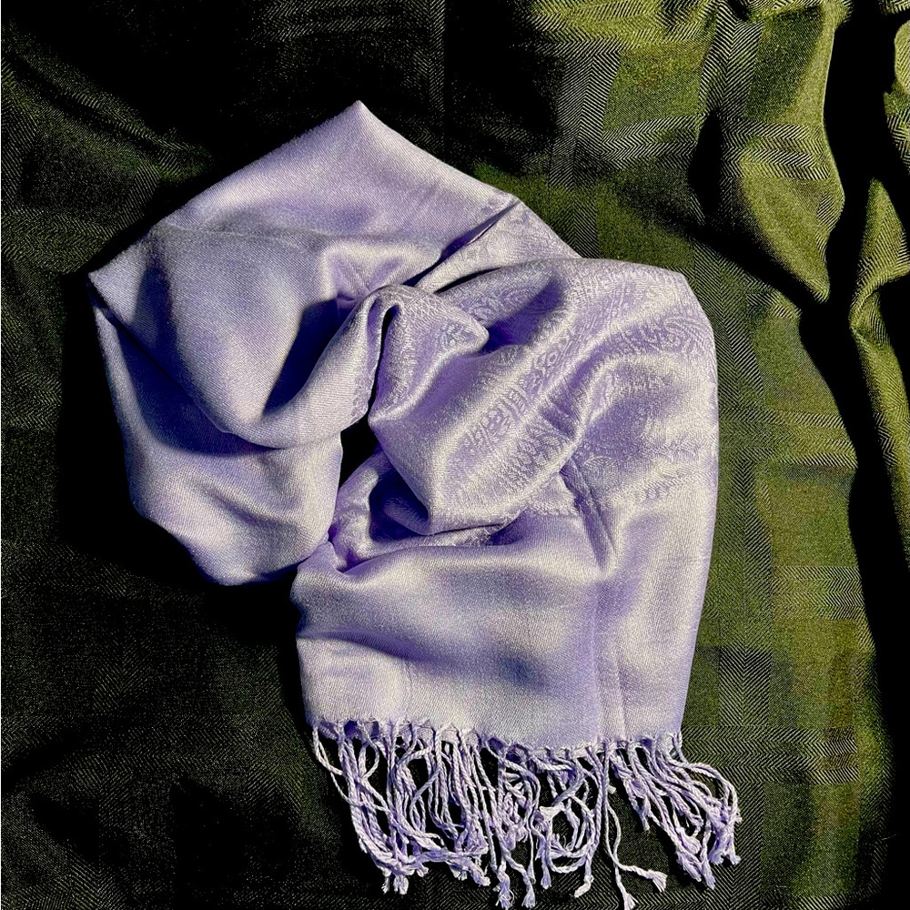 Women’s Purple Pashmina Scarf